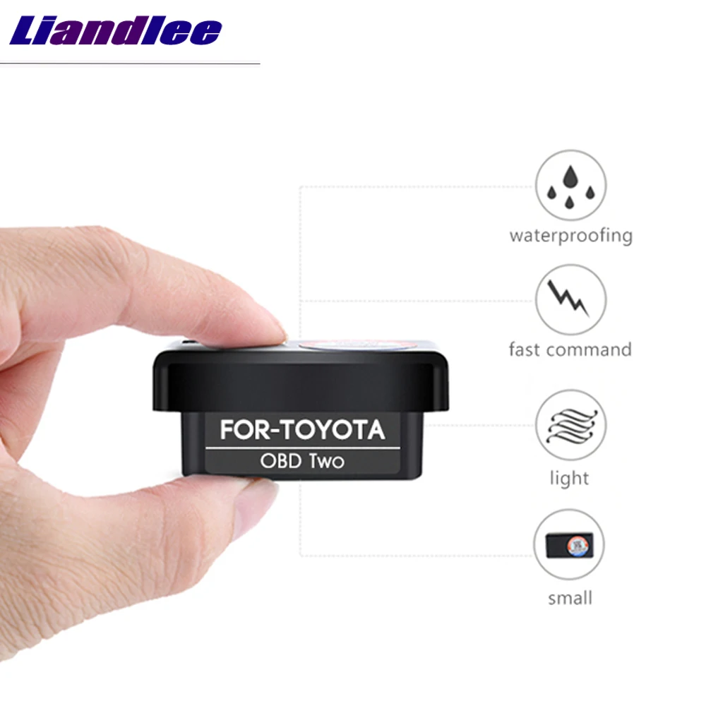 Liandlee Умный Авто OBD замок скорости для Toyota Camry 2013 Профессиональный Автомобильный Дверной замок устройство