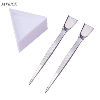 

20 Pcs Triangle Jewelry Tray with Jewelry Pliers Tool Pliers Jewelry Making Kit