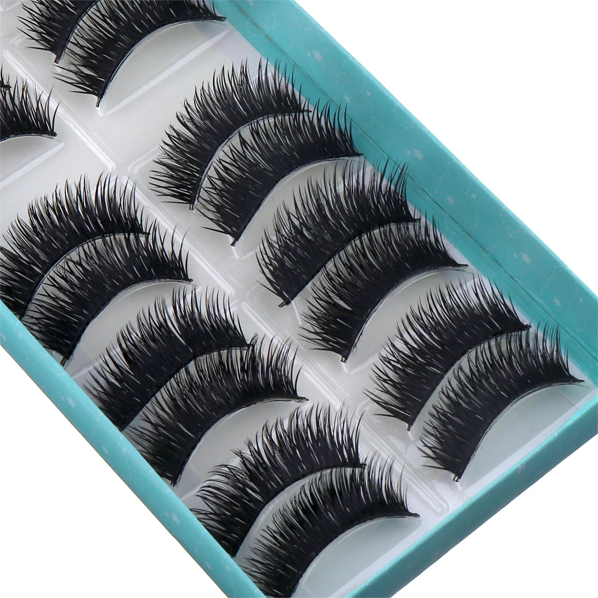 10 Pairs Box Mink Eyelashes Natural Fluffy False Eyelashes Handmade Long Eyelash Eye Lashes Extension Makeup 4