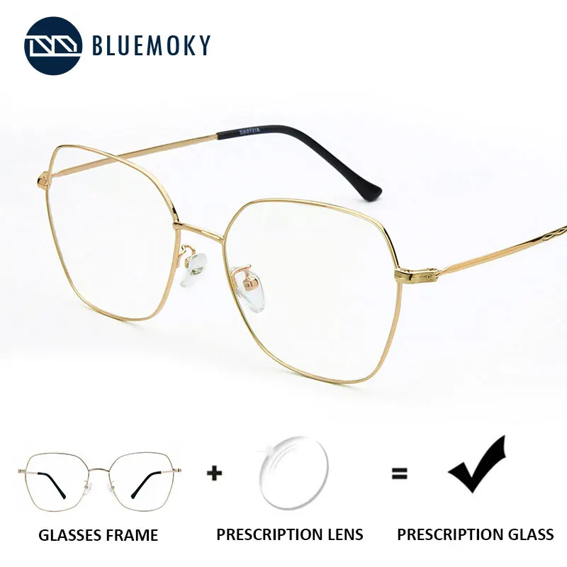 Женские очки для коррекции зрения BLUEMOKY оптические аксессуары защиты глаз от