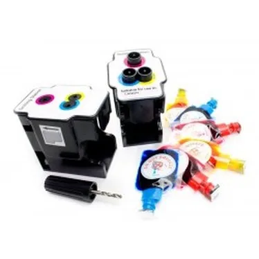 Kit Di Ricarica Canon 38/41/511/513/541/541Xl (1 Stazione Di Ricarica + 6 Ricariche Cmy + 1 E. Perforatore) (6*4 Ml)