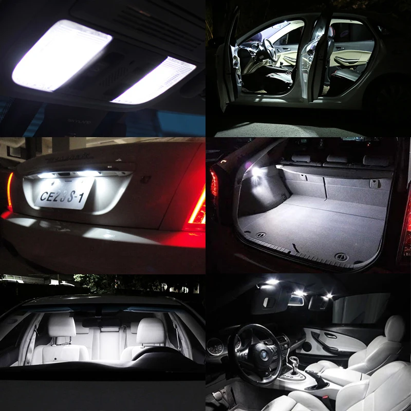 Accesorios de luz LED para Interior de coche, lámpara para Dacia Duster 1 2  Sandero Dokker Logan MCV 2 3 Express Pickup Lodgy Canbus - AliExpress