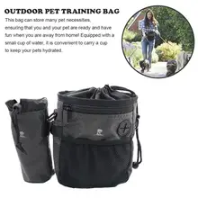 Мешок для собачьего корма на открытом воздухе Спортивные сумки переноска для щенка для прогулок Еда сумка для угощений, закусок сумка ловкость приманки обучение карманы талии сумка для хранения держатель