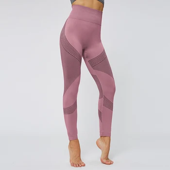

Fashion High Waist Solid Pants Tummy Control Workout Pants Push Up New Leggings High Waist Legging Sport Femme Leggins Mujer