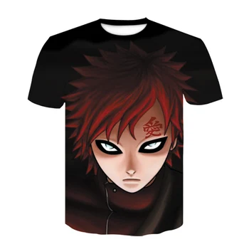 

Men/Women T-shirt Anime Naruto Gaara T Shirt for Summer Short Sleeve 3d Print Japanese streetwear Harajuku Tee Tops Clothes