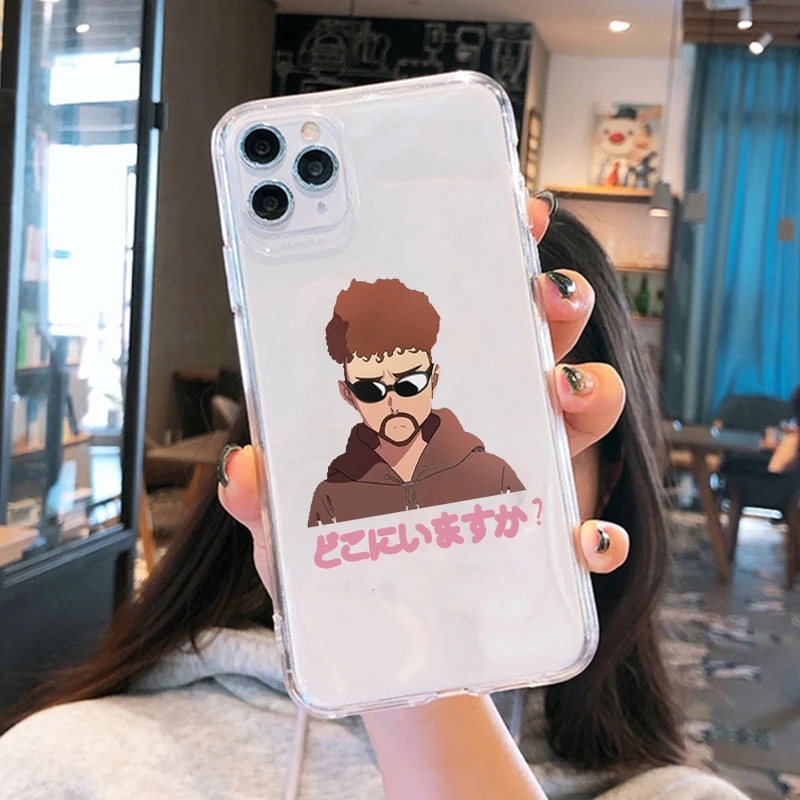 Yo Perreo Sola Bad Bunny Maluma Case for IPhone 11 12 13 Mini Pro Xs Max 8 7Plus X XR SE3 Soft TPU Phone Cover Transparent Funda iphone 13 mini leather case