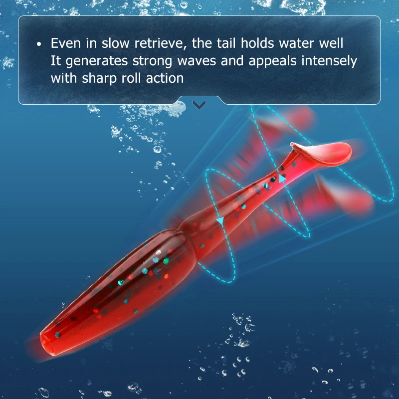 Soft Shiner Fishing Lure Bait 4