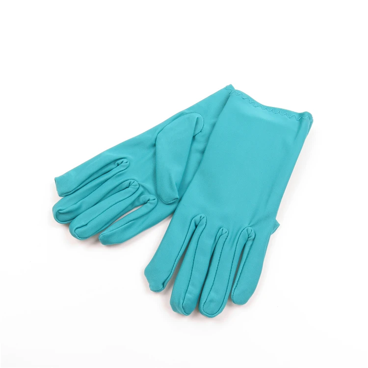 children's Thin elastic etiquette gloves child boy and girls white performance gloves kids 4 COLORS R1594