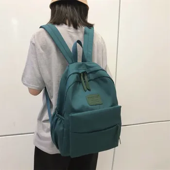 

2020 Large Capacity student backpack Casual bag Vintage travel packpack women School Backpack mochila feminina
