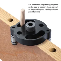 Gabarit de perçage Vertical pour trous de poche, Guide de perçage, localisateur de trous, outils de poinçonnage, centrage automatique, outils de menuiserie 