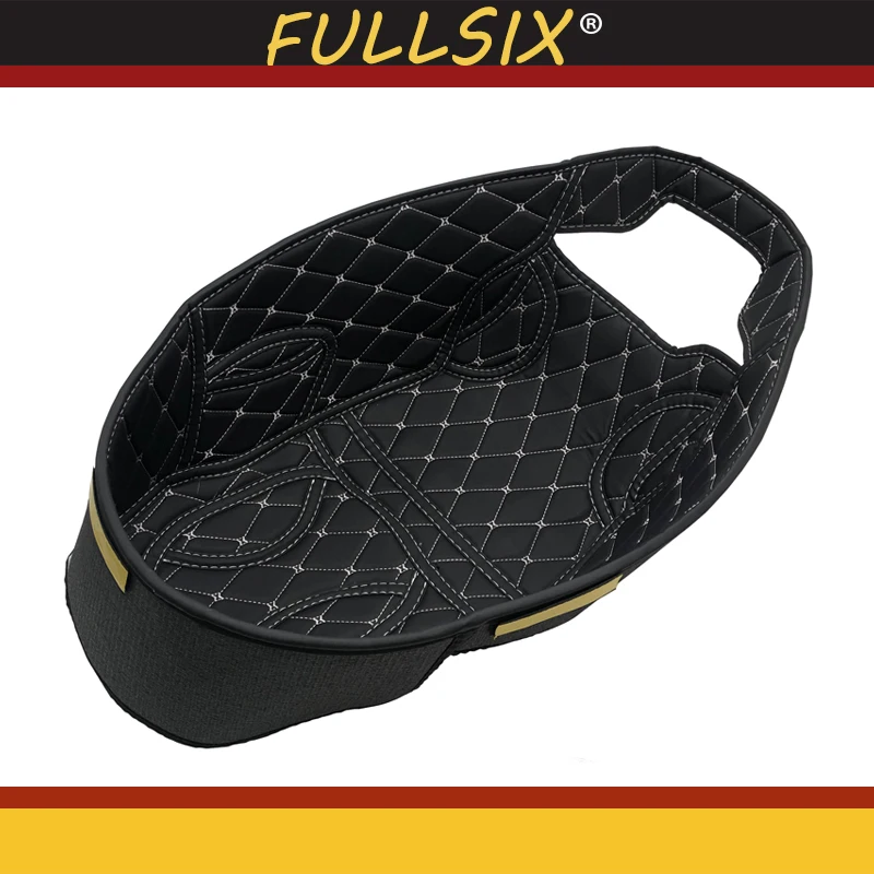 

Коробка для хранения для мотоцикла Aprilia SRMAX250 SRMAX300 srmax, кожаная задняя багажная подкладка для груза, защитные аксессуары из искусственной кожи