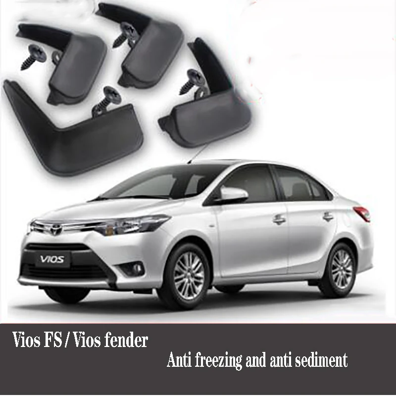 Применить только для Toyota Vios fender ремонт 14/16/Новинка Vios FS Специальный передних и задних брызговиков