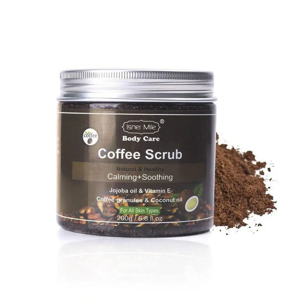 

Coconut Shell Body Coffee Scrub Skin Exfoliator Deep Cleansing Body Particles
