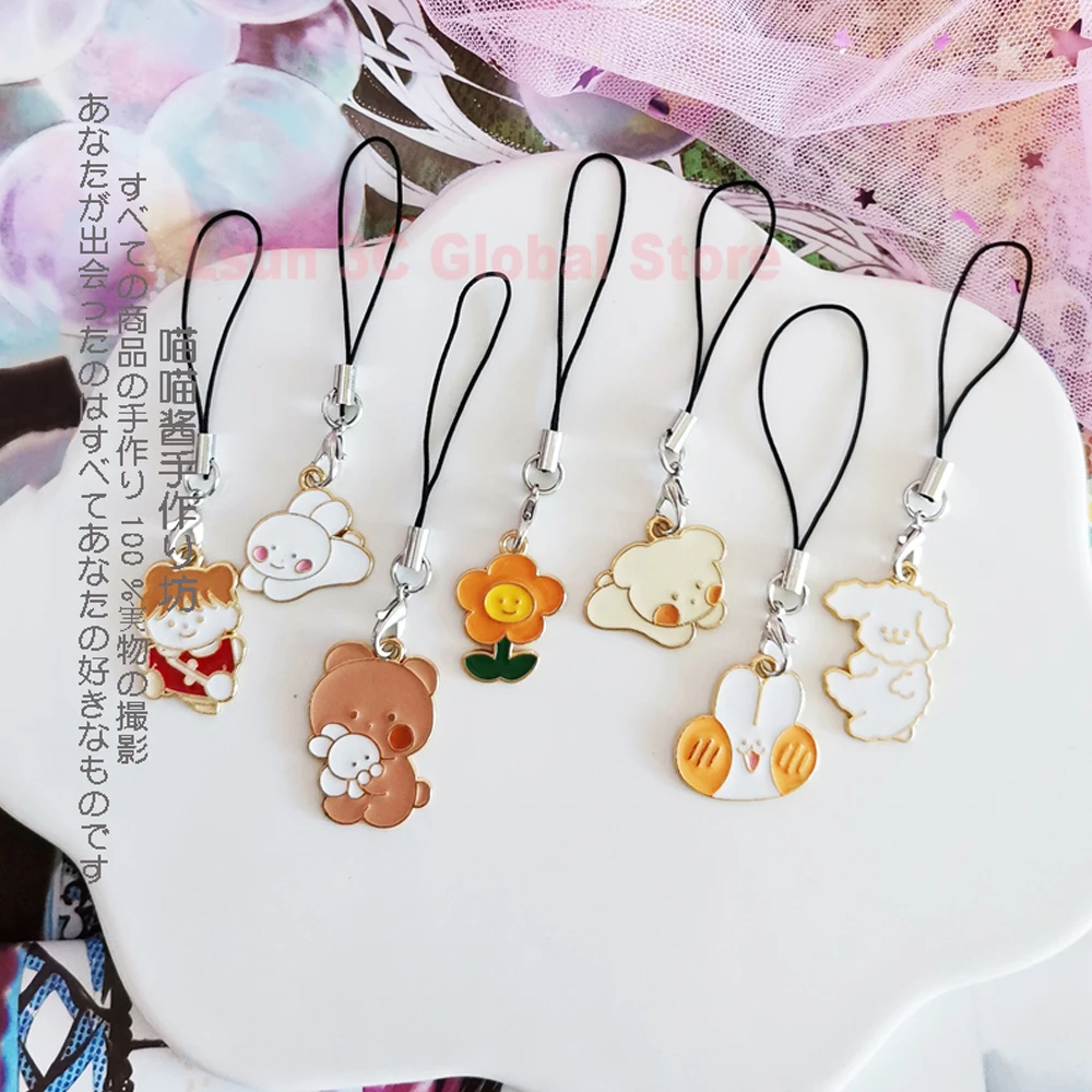Phone Accessory Charm Cute Korean Phone Charm Strap Korean Phone