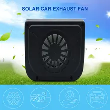 Стайлинг авто вентилятор на солнечной батарее вентилятор воздушного охлаждения тепловыделение Удобный Дешевый 15*6*11 см 2 в защитные приборы дезодорирование