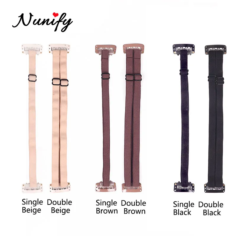 Nunify Hair Band With Clip Stretching Straps For Preventing Hair From Covering Eyes & Face Adjustable Elastic Band For Long Hair image_1