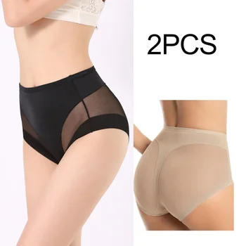 

Women Underwear Sexy Transparent Panties Boxer Briefs Sexy Lingerie Femme Ladies Seamless Underpants Mesh Quick Dry Panty 2PCS
