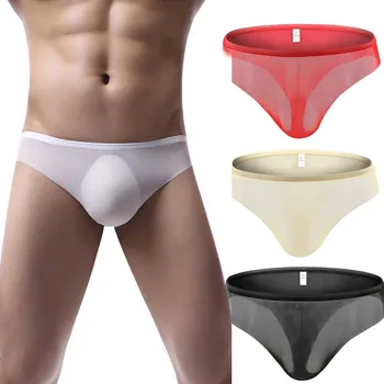 

Briefs Shorts Underwear 2020 Men’s Mesh Underpants Knickers Sexy Eronic Hot Sleepwears Underpants Intimo sexy da uomo#2