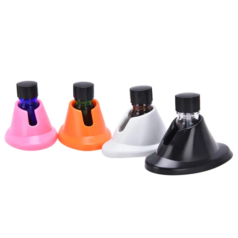 1 шт. держатель для лака для ногтей 4 цвета DIY силиконовый держатель для лака для ногтей демонстрационная полка салонная Подставка для бутылки для дизайна ногтей