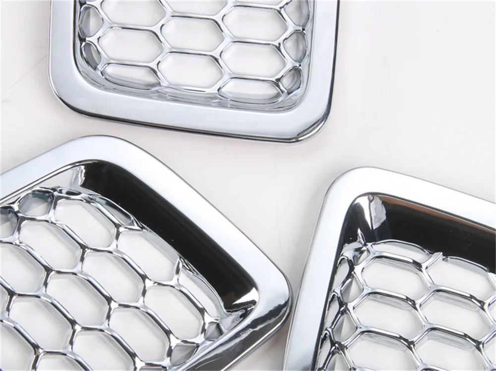 Подходит для Jeep Compass 2017 + внешний передний гриль стайлинга автомобиля