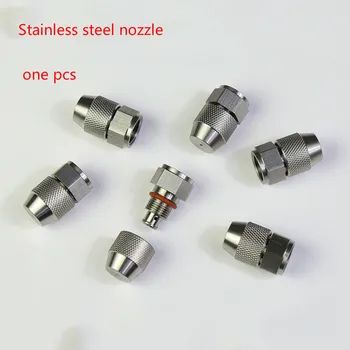 

stainless steel nozzle dust reduction spray Atomizing Spray Nozzle 1/4 m14x1.5 adjustable fog gun nozzle 0.8mm 1mm 1.2mm 1.5mm