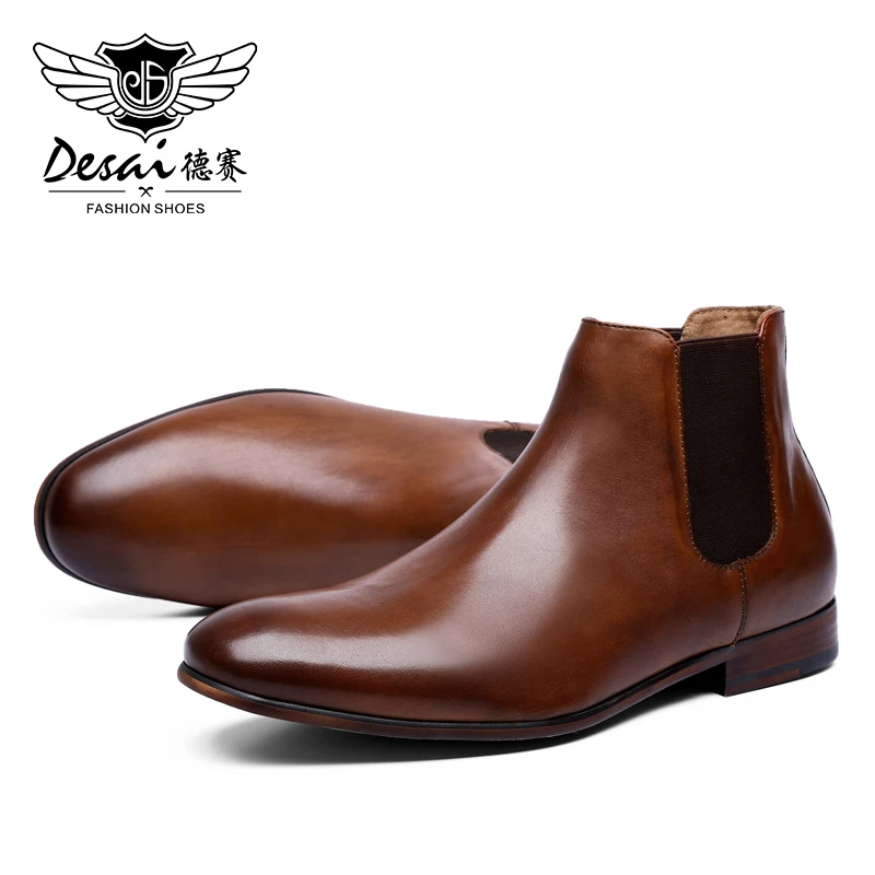 DESAI/производитель оксфордских свадебных джентльменов; Высококачественная кожаная обувь; мужские ботинки;