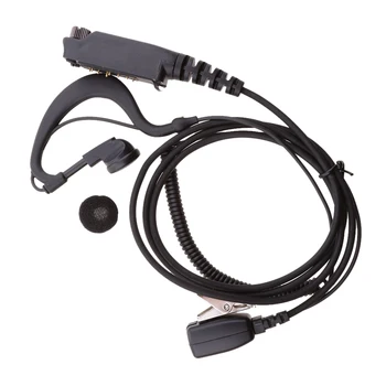 

For Sepura STP8000 STP8030 STP8035 Walkie Talkie Earpiece Headset With PTT