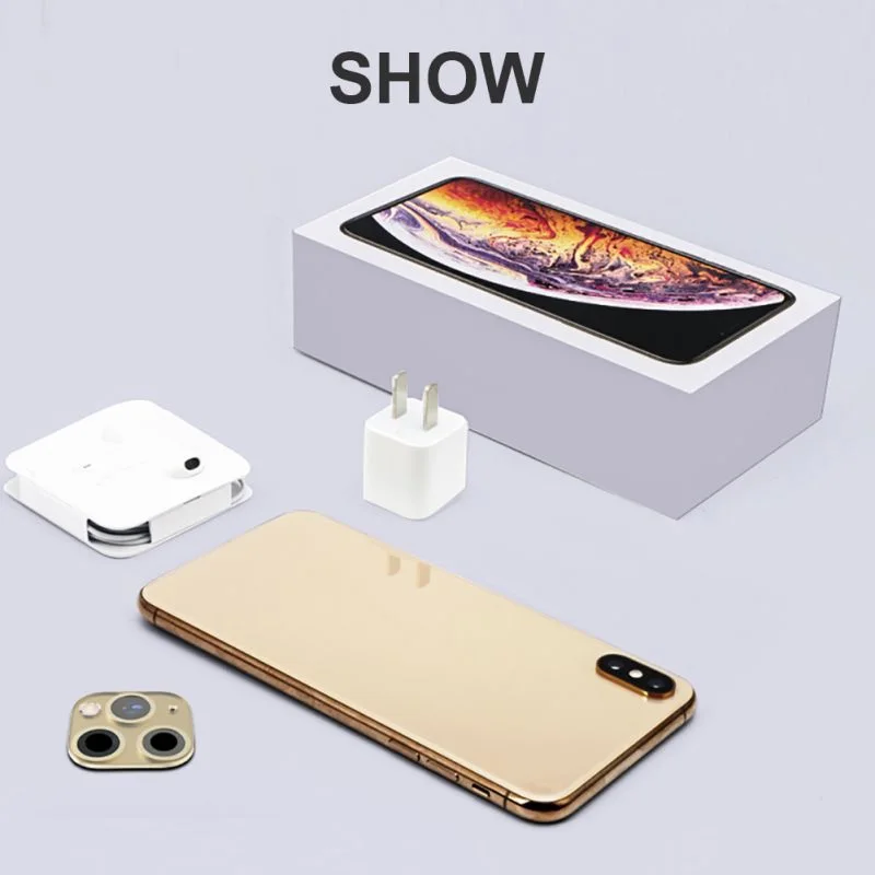 Камера 3D Защитная Наклейка на рассеиватель IPhone X XS MAX крышка камеры изменение секунд IPhone11 Pro MAX материал из алюминиевого сплава