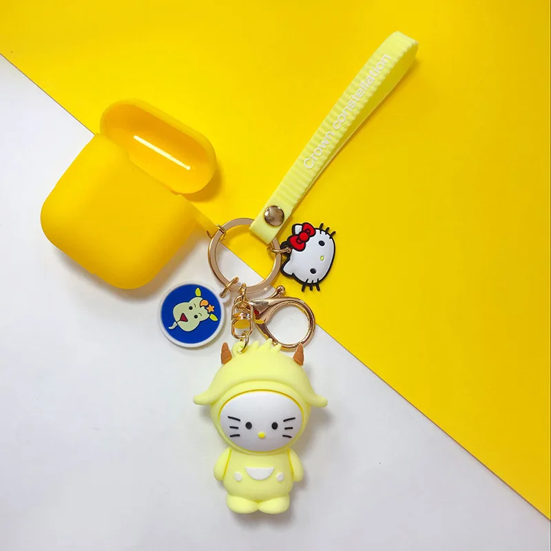 Мультфильм милый рисунок «Hello Kitty» кукла KT Многофункциональные ножи Для женщин девушке Подвески сумки брелок аксессуары Подвеска автомобиль брелок для ключей