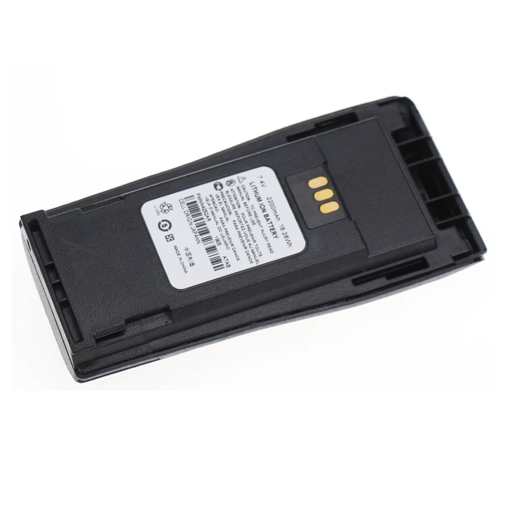 10 шт. PMNN4252AR внешняя литиевая батарея для Motorola CP040 CP140 DP1400 walkie talkie