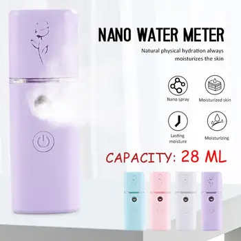 

Nano Sprayer Portable Nano Mist Sprayer Facial Body Nebulizer Steamer Moisturizing Skin Care Mini Face Spray Beauty Instruments