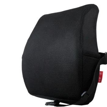 

1PC Ergonomic Design Back Pillow for Chair Mesh Fabric Memory Foam Multiple Colour Cushion Pocket Design Christmas Gift Pillow