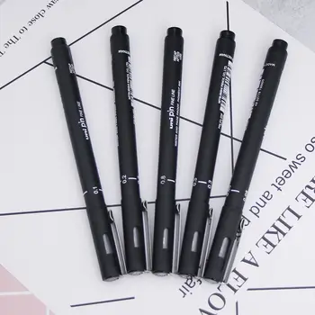 

1Pcs Drawing Pen 005 01 02 03 05 08 Waterproof Anime Comic Pen Not Blooming Durable Art Markers Stationery School Office Supplie