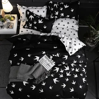 

Rose Golden Black Sexy Leopard Duvet Cover + Pillow Cases Set Single Twin Queen King Sizes jogo de cama edredon