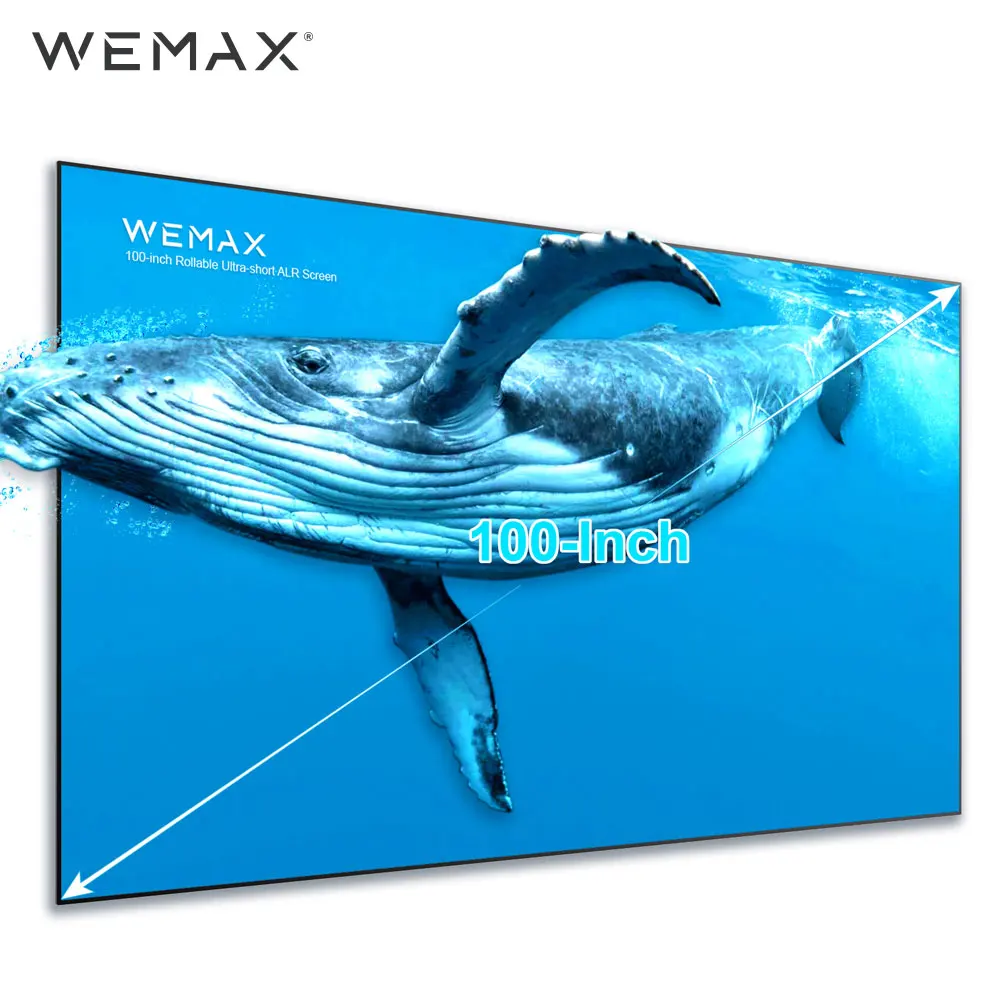 WEMAX PSA01 100 ''вращающийся проекционный экран с окружасветильник Том