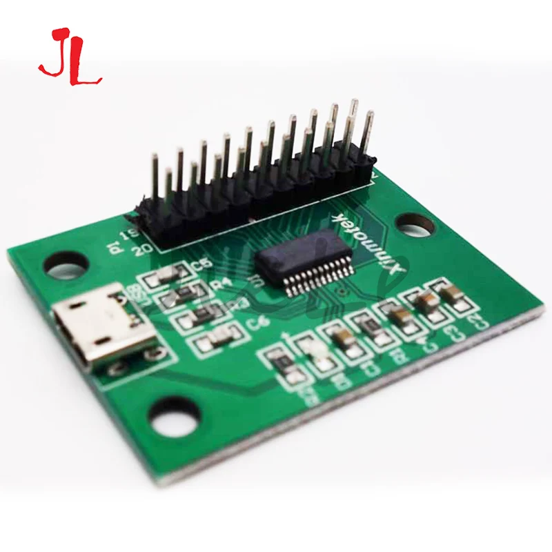 Xinmotek XM 08 Одиночная аркадная игра контроллер для PS3 ПК с системой андроида и Raspberry Pi