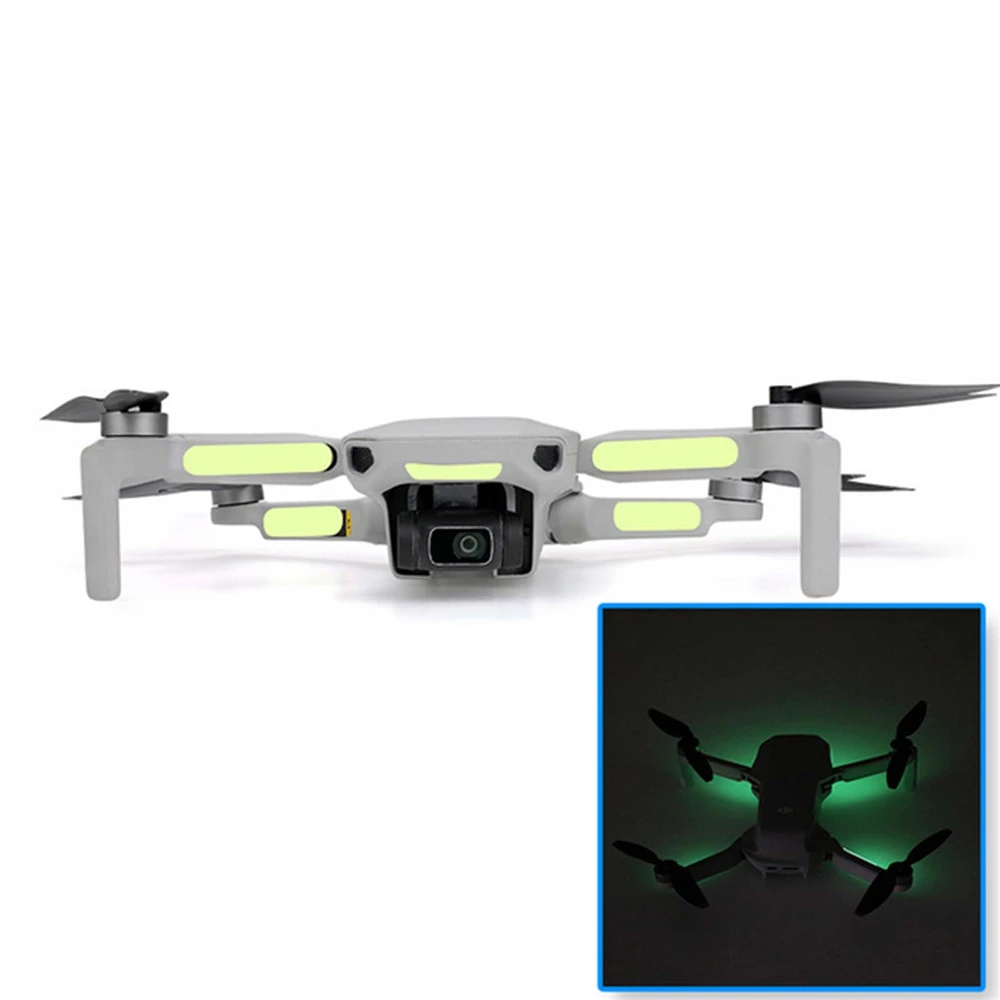 2pc Luminous Stickers Night Flight Glowing Decorative Sticker Patch for DJI Mavic Mini Drone Accessories