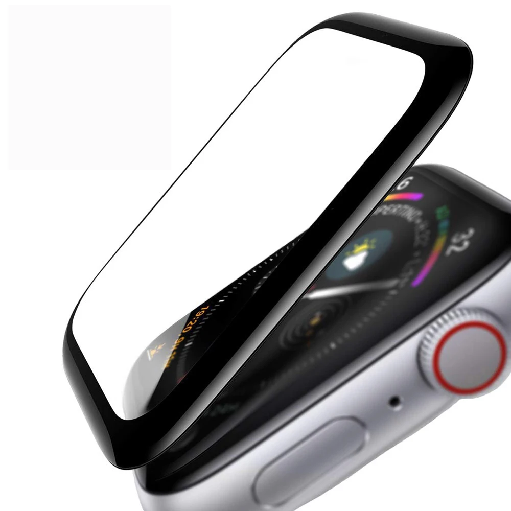 

3D HD Tempered Glass Case for Apple Watch Series 3 2 1 38MM 42MM Screen Protector Film for IWatch 5 4 44MM 40MM Watch Accessorie