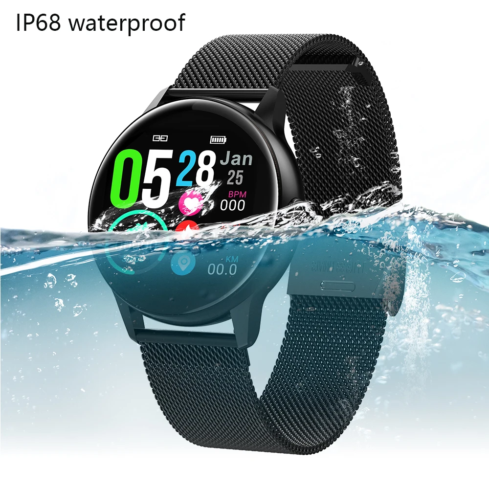 

DT88 Female Smart Watch Music Heart Rate Altitude Full Touch Screen Bluetooth Watch
