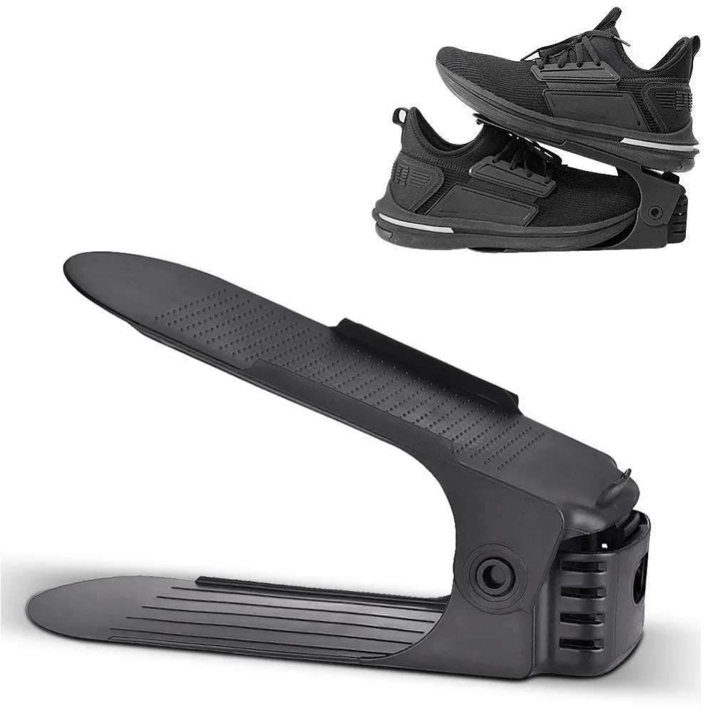8pcs Home Use Shoe Organizer Modern Double Cleaning Storage Shoe Rack Living Room Convenient Shoebox Shoes Organizer Stand Shelf (9)