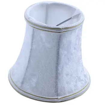 

Fabric Clip On Lamp Shade, E14 Handmade Lampshade For Modern European Style Wall Sconce Lamp, Crystal Lamp, Candle Lamp, Table L