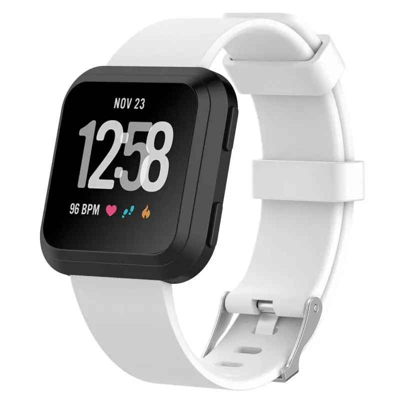 SW Fitbit Versa Lite/Versa качество товаров Смарт часы Защита Замена Браслет 2-го поколения силиконовый ремешок - Цвет: SW