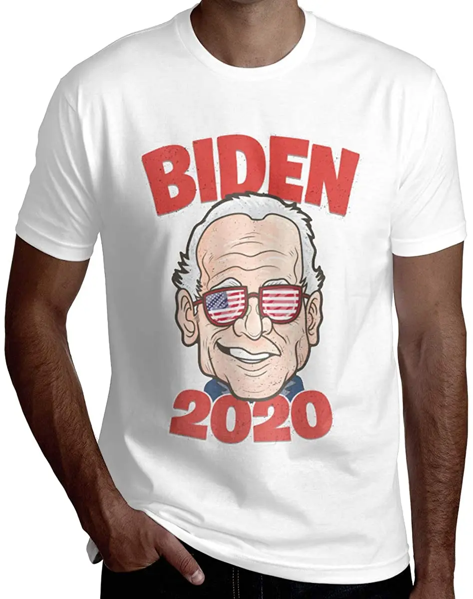 Мужская футболка с короткими рукавами Vote Joe Biden Новое поступление футболок Harajuku