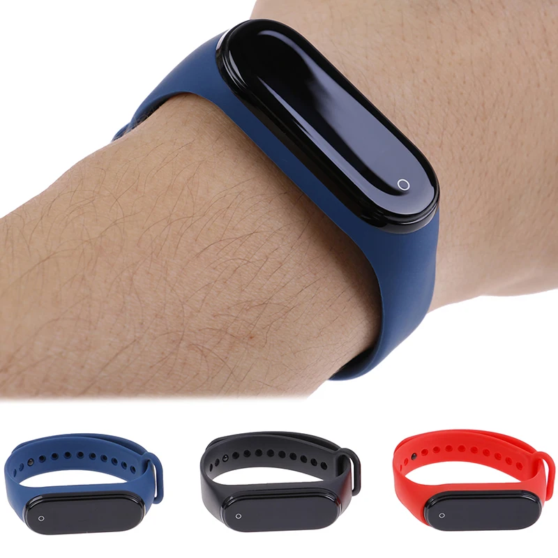 Display Smart Watch Bracelet Band Fitness Tracker Waterproof Sport Wristband Bracelet Color Screen Smart Band For iPhone Xiaomi