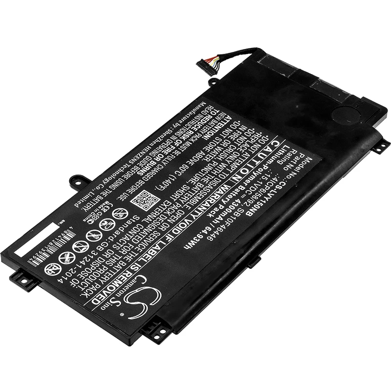 Обновленная батарея Cameron Sino для lenovo 20DQ001KUS, ThinkPad Yoga 15