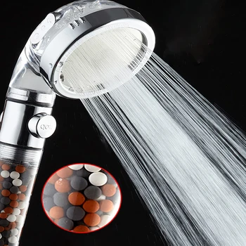 

Water Filtration Hand Held Shower Head Sprinkler Sprayer ABS Chrome Plating Shower Head Bathroom Accessories Head Showers Douche
