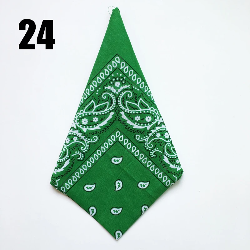 mens scarf for summer Bandana kerchief Unisex Hip Hop Black Hair Band Neck Scarf Sports Headwear Wrist Wraps Head Square Scarves Print Handkerchief male scarf