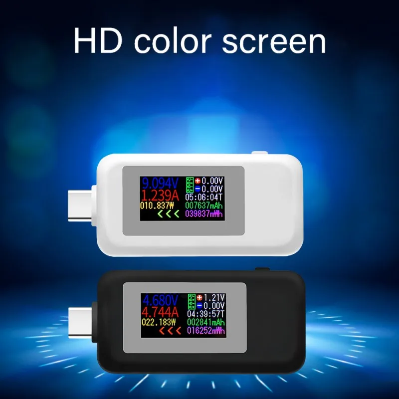 Новейший многофункциональный USB тестер type C зарядное устройство детектор цифровой вольтметр Амперметр измеритель напряжения Usb адаптер