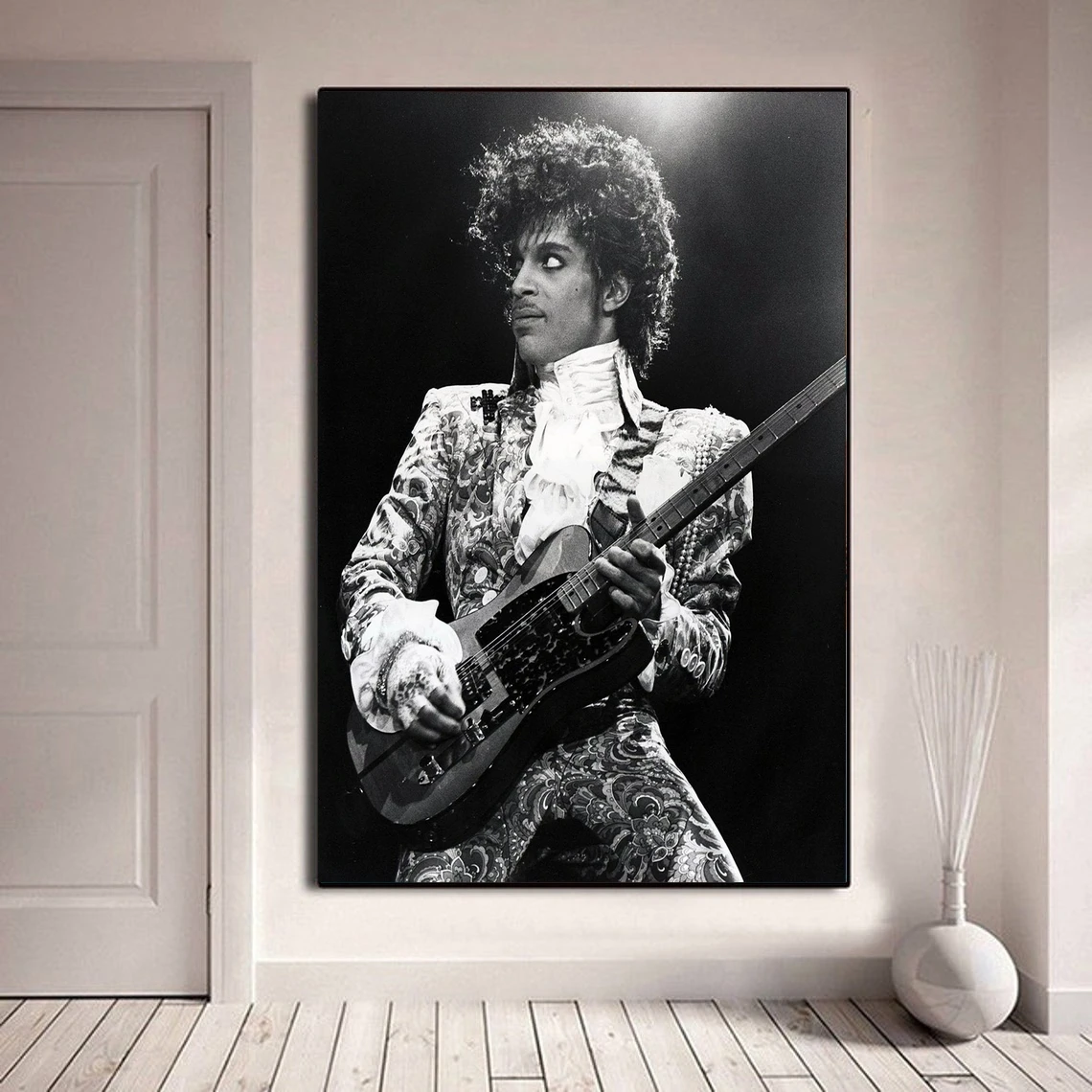 Prince poster Print, famoso cantante della leggenda della musica,  decorazioni da parete per la casa retrò Vintage, fotografia di immagini di  arte della parete dell'immagine