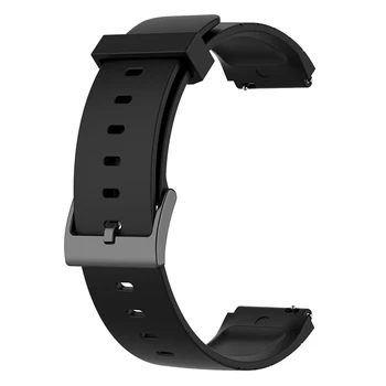 

Sport WatchBand Strap for XIAOMI Watch Band Soft Silicone Replacement Bands Strap for Mi Watch Strap Black